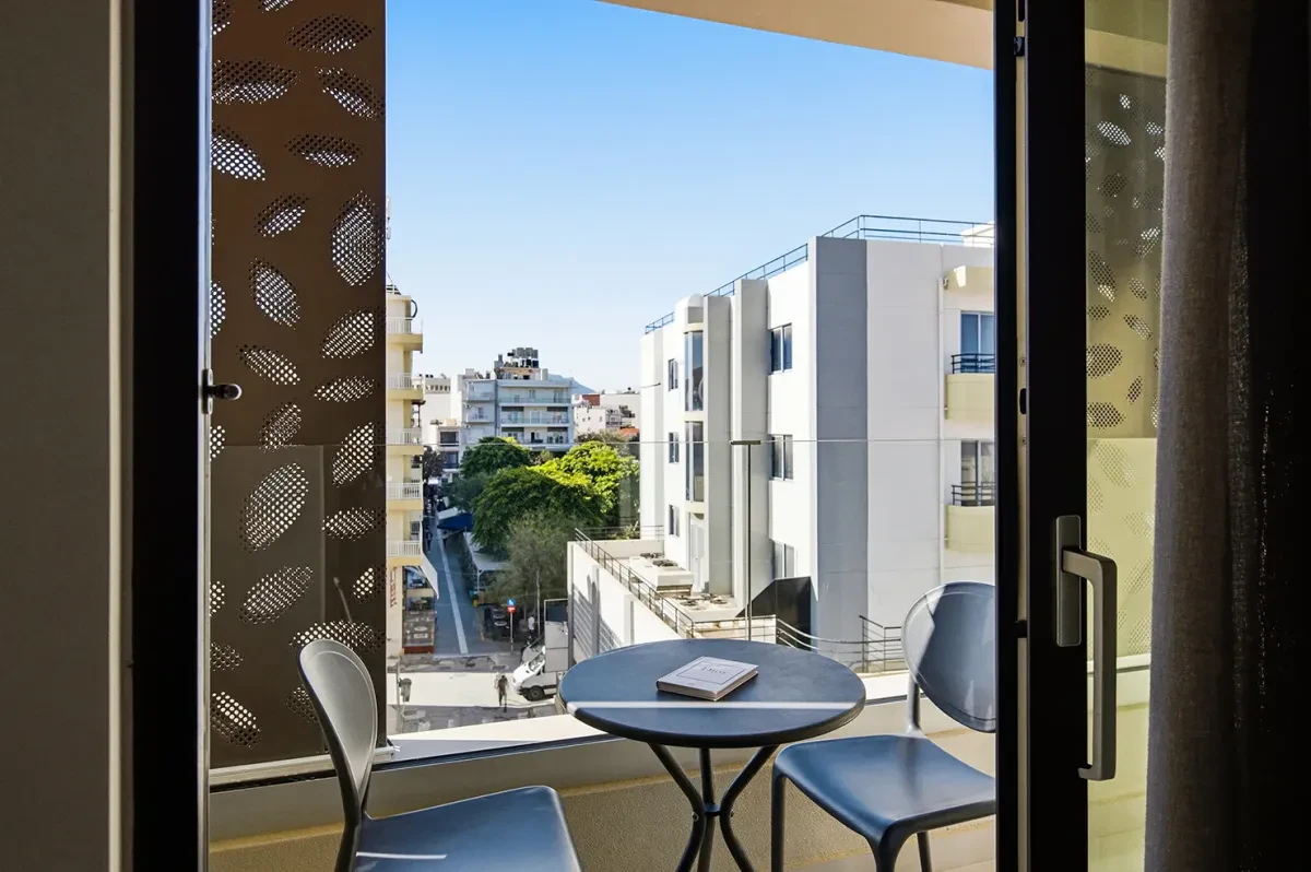 One of our room's amazing view of the old city centre.